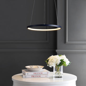 Brice Modern Contemporary Iron Integrated LED Pendant